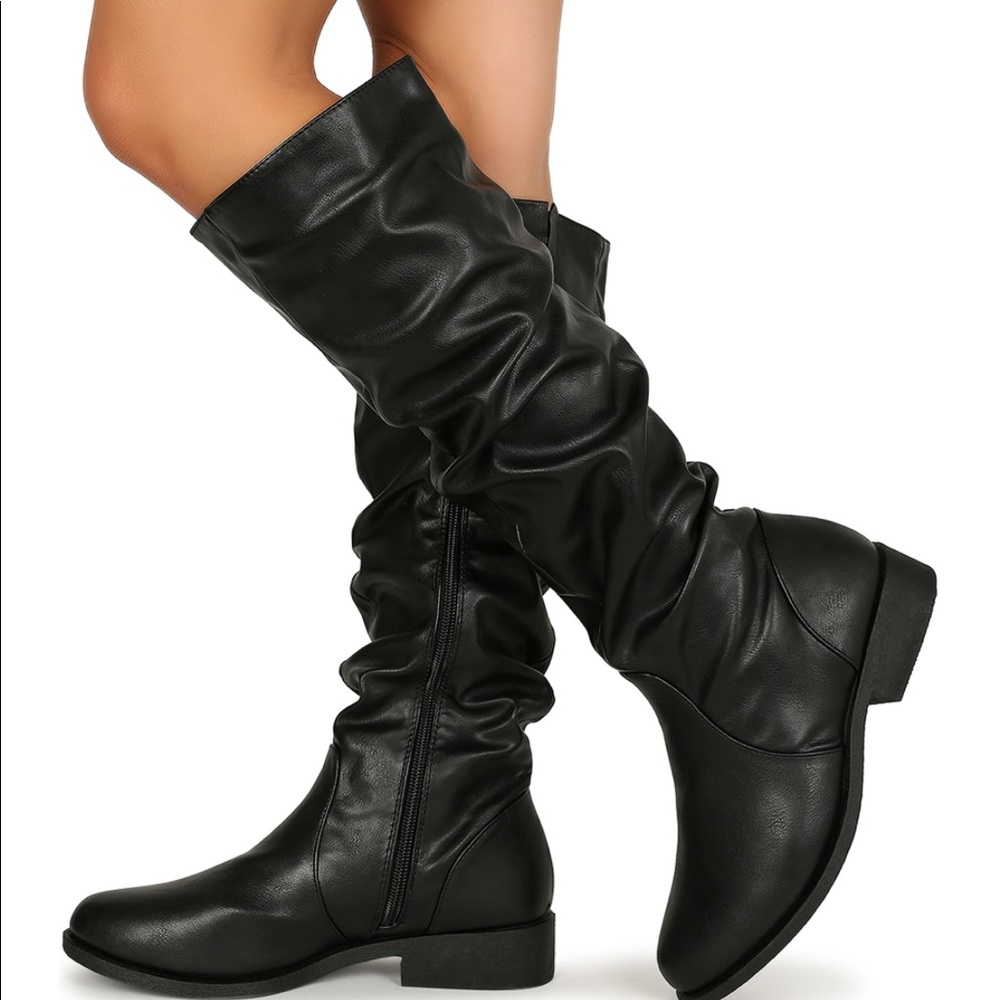 NWB Slouchy Knee High Boots